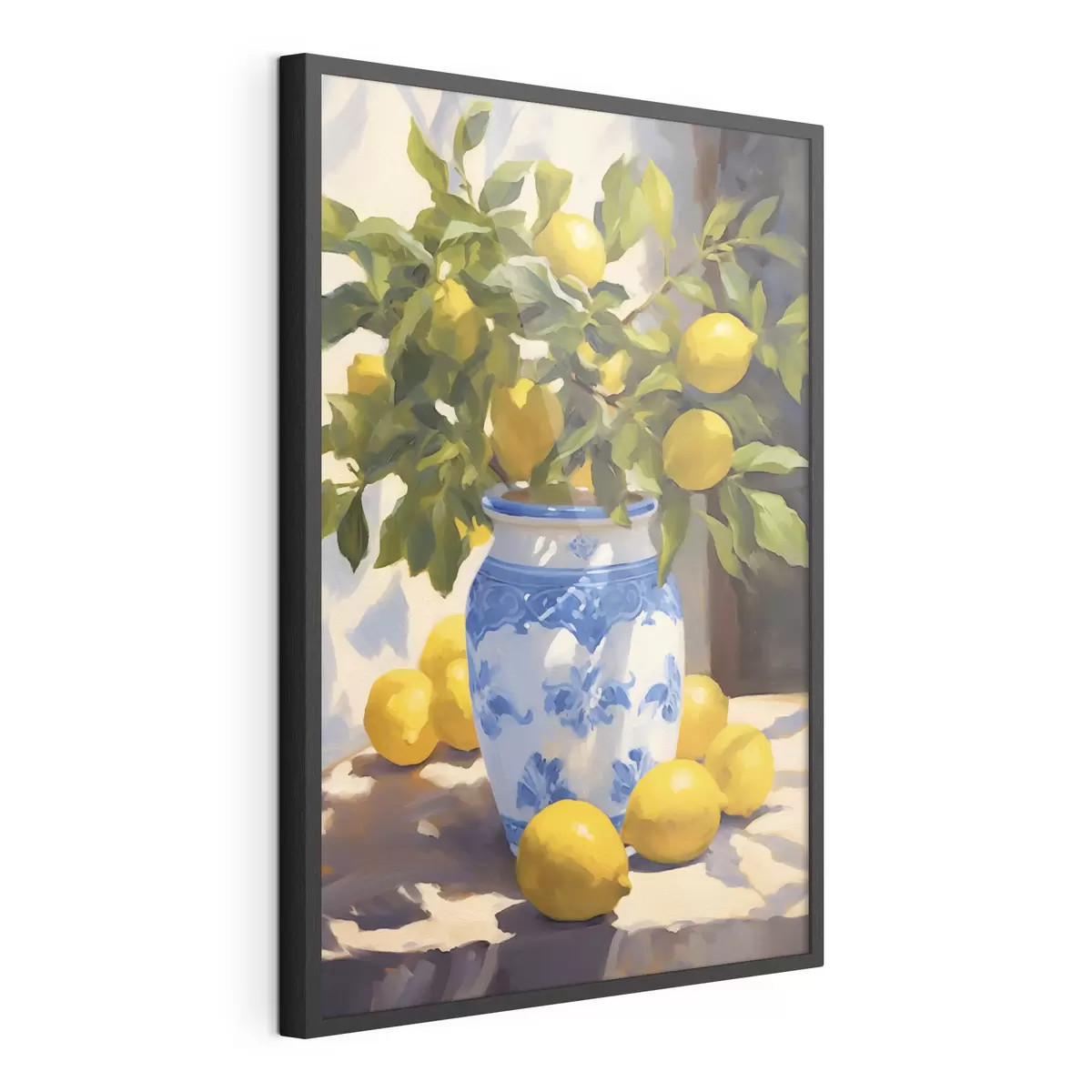 Poster Vaso e limoni f41790