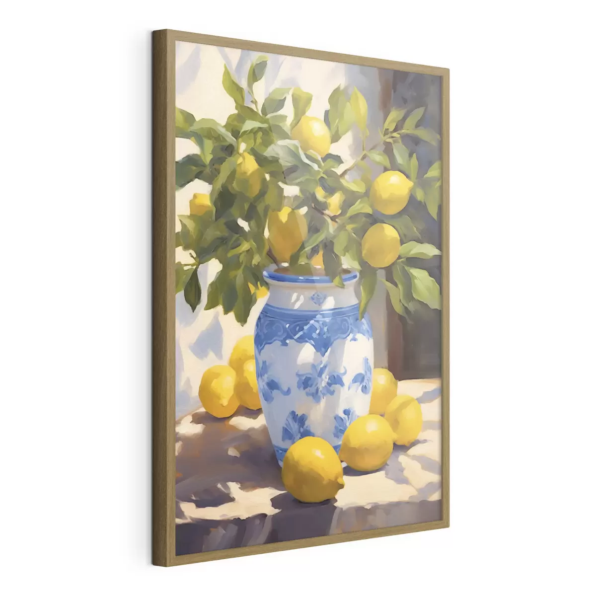 Poster Vaso e limoni f41790