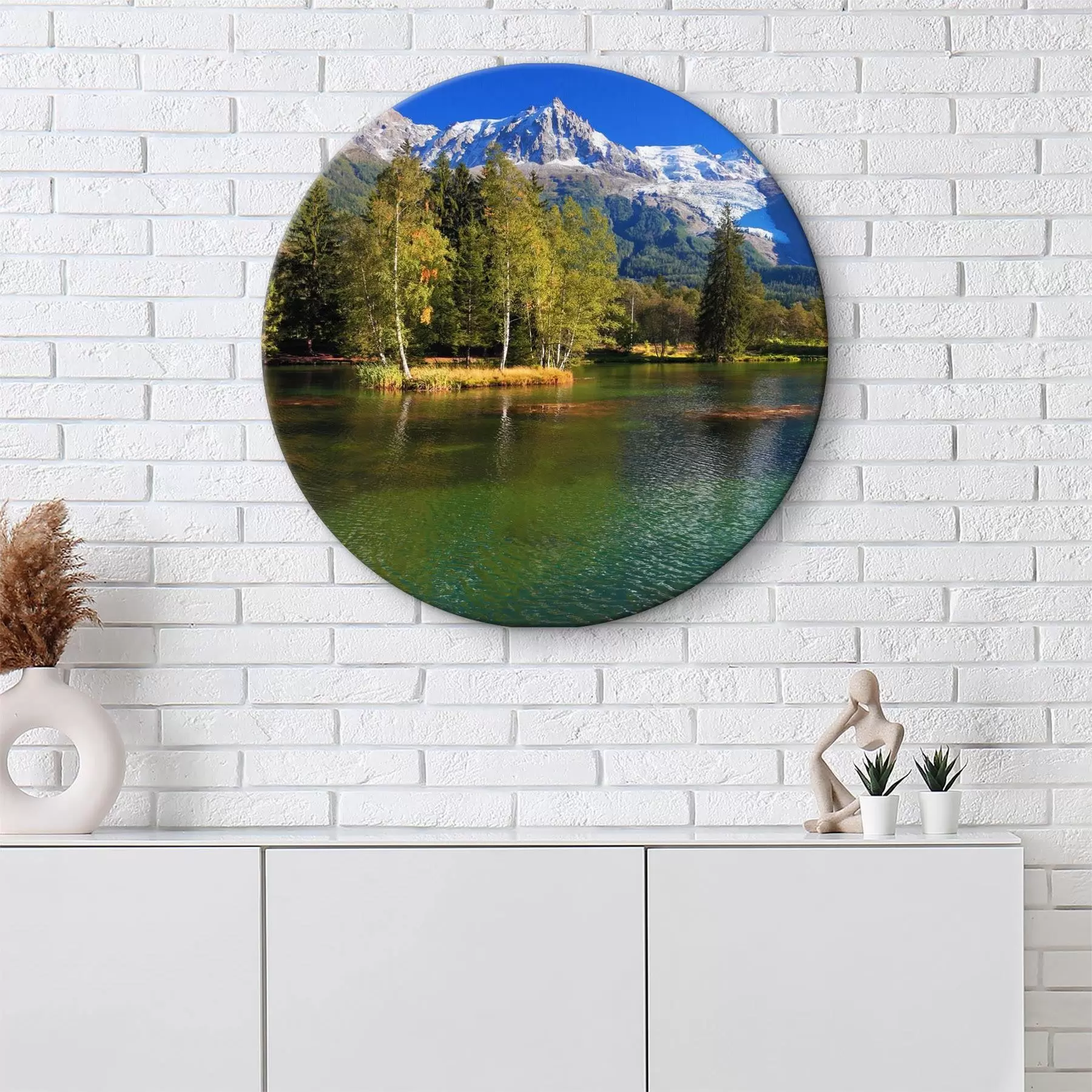 carta da parati Acqua, cielo e montagna nr. r08443