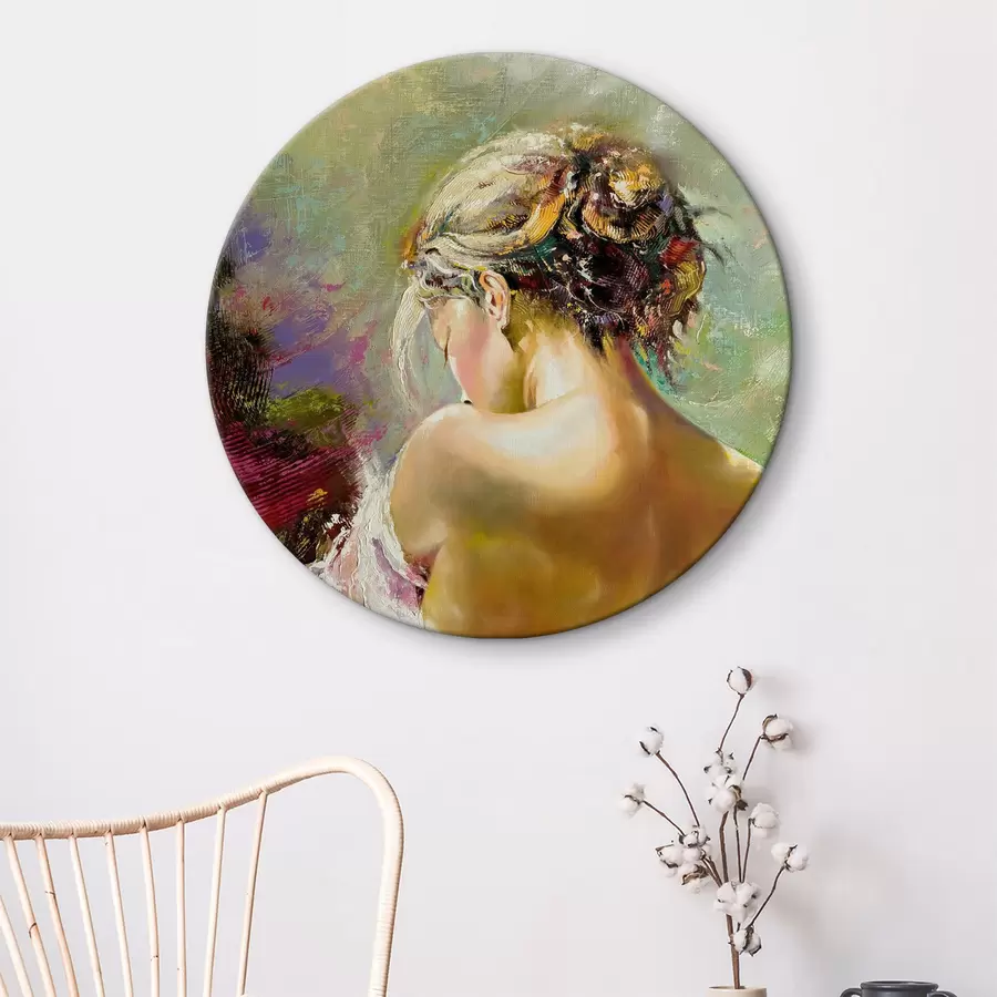 carta da parati Testa, persone in natura e pittura nr. r27105