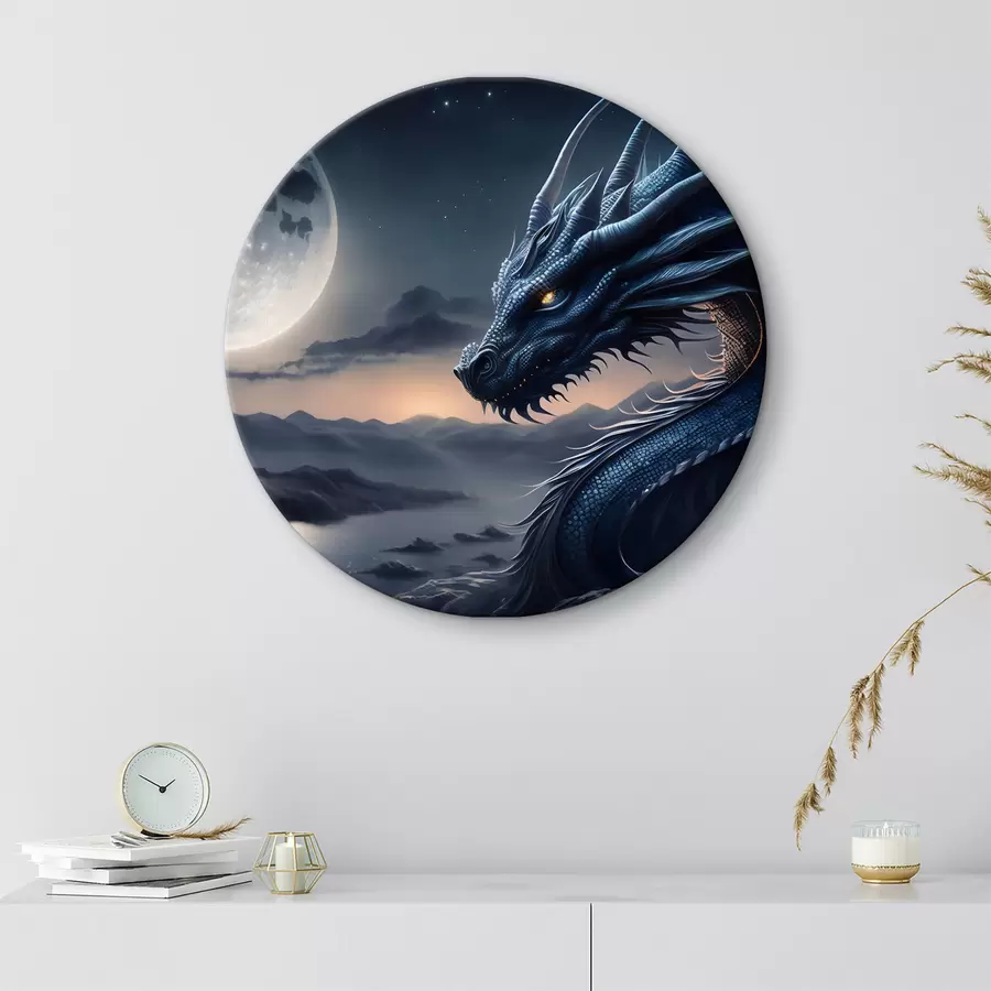 carta da parati Luce, luna e mascella nr. r32612