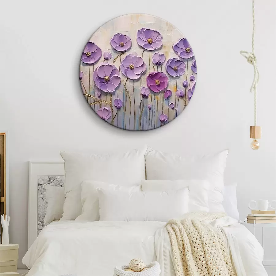 carta da parati Fiore, pianta e viola nr. r34856