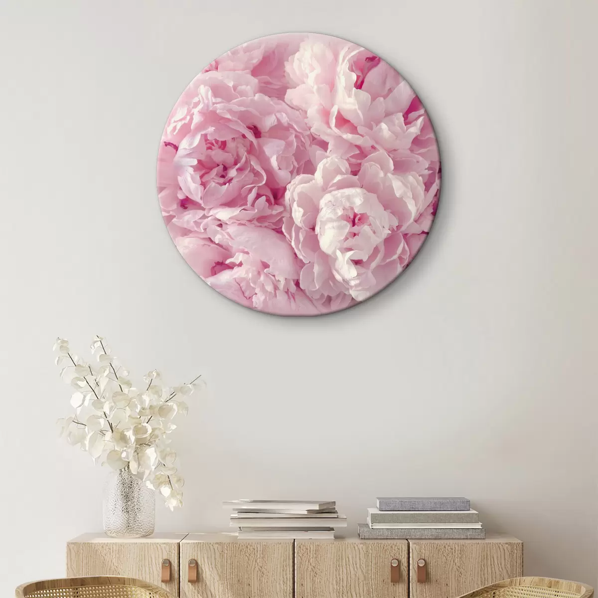 Quadri rotondi Fiore, petalo e pianta r35248