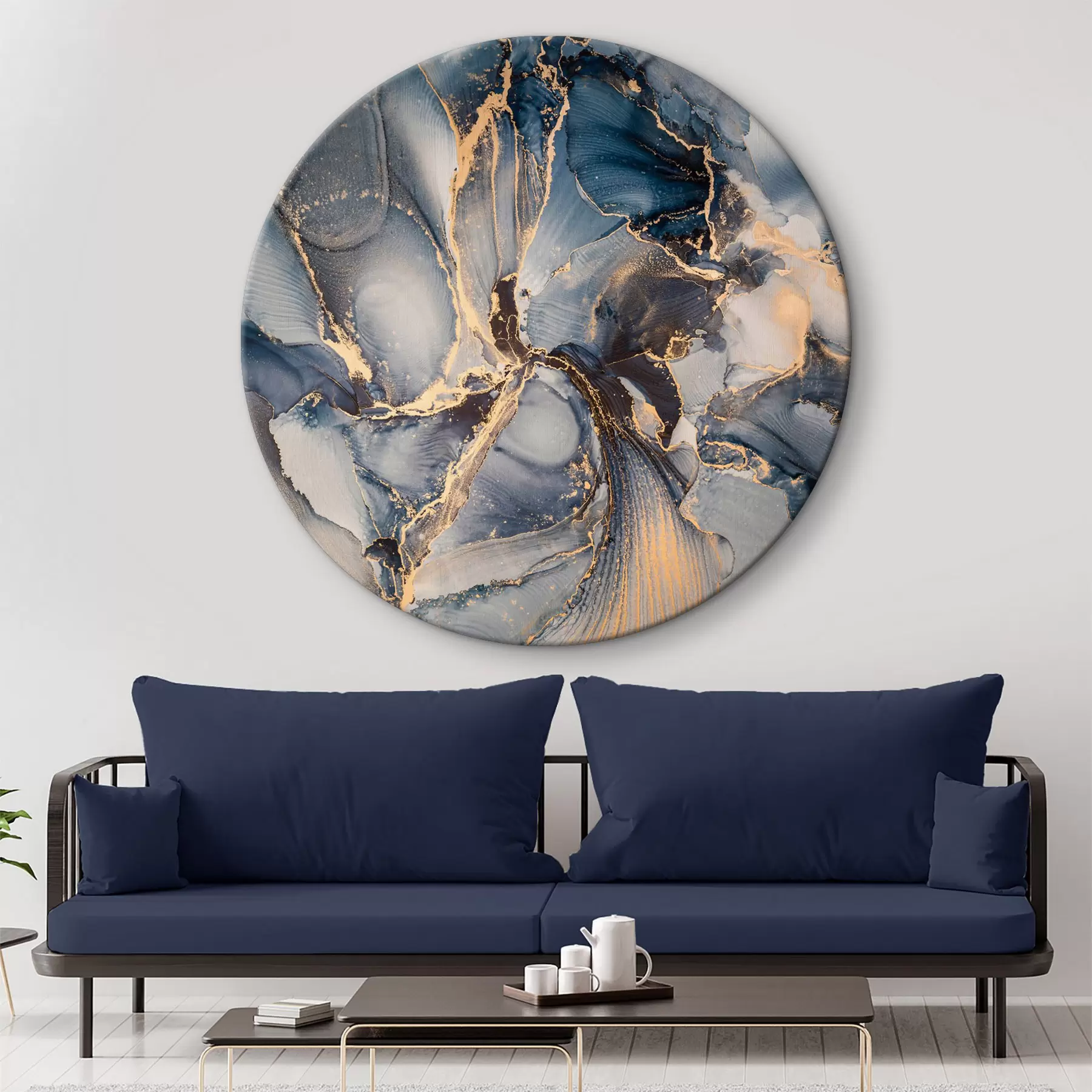 carta da parati Pittura fluida con la tecnica dell'inchiostro ad alcool nr. r36042