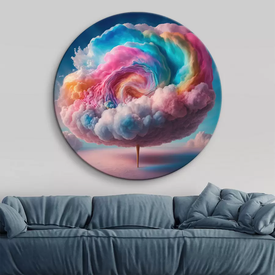 carta da parati Nuvole arcobaleno nr. r36698