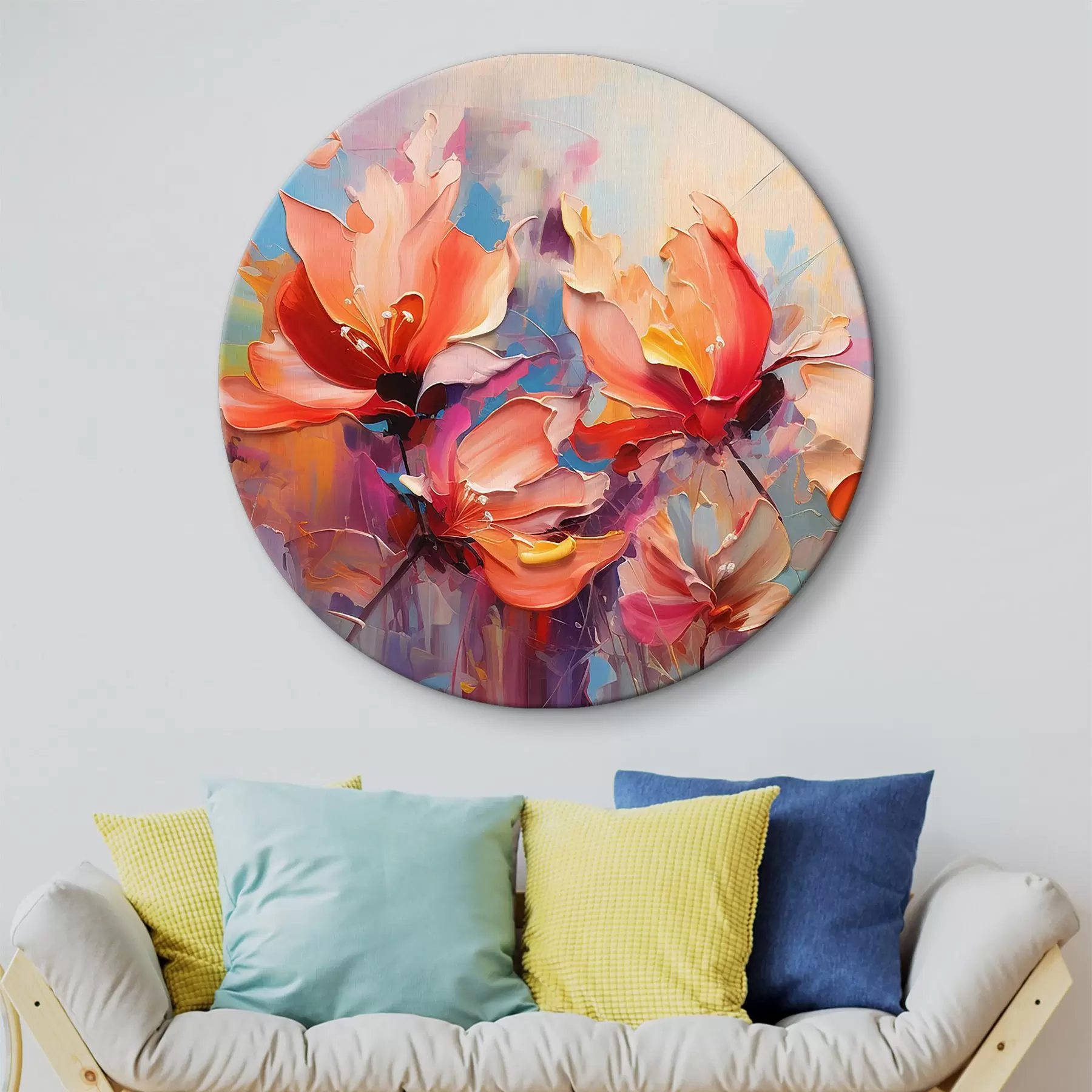 carta da parati Fiori acquerellati nr. r37535