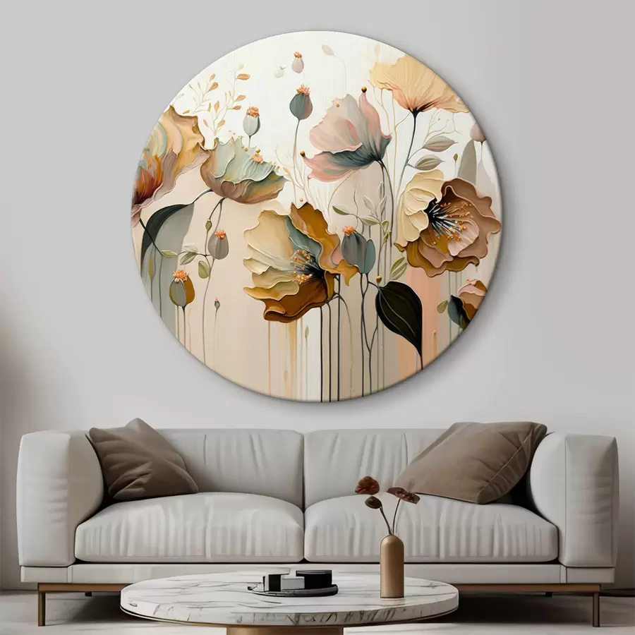 carta da parati Fiori acquerellati nr. r37538