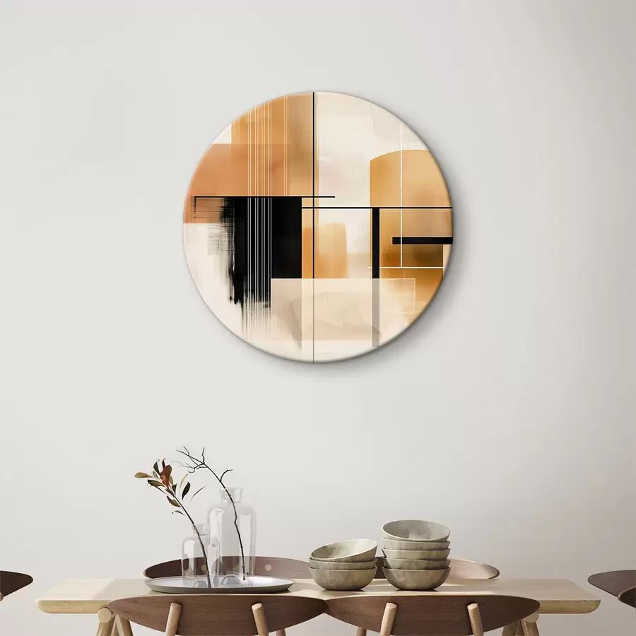 carta da parati Astrazione con forme geometriche nr. r39561