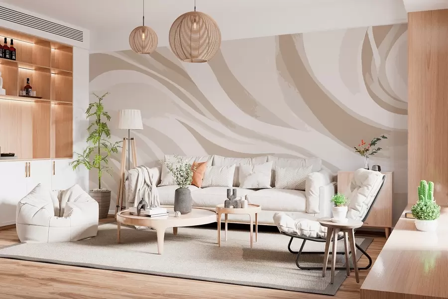 carta da parati Onde astratte nr. w02420v3