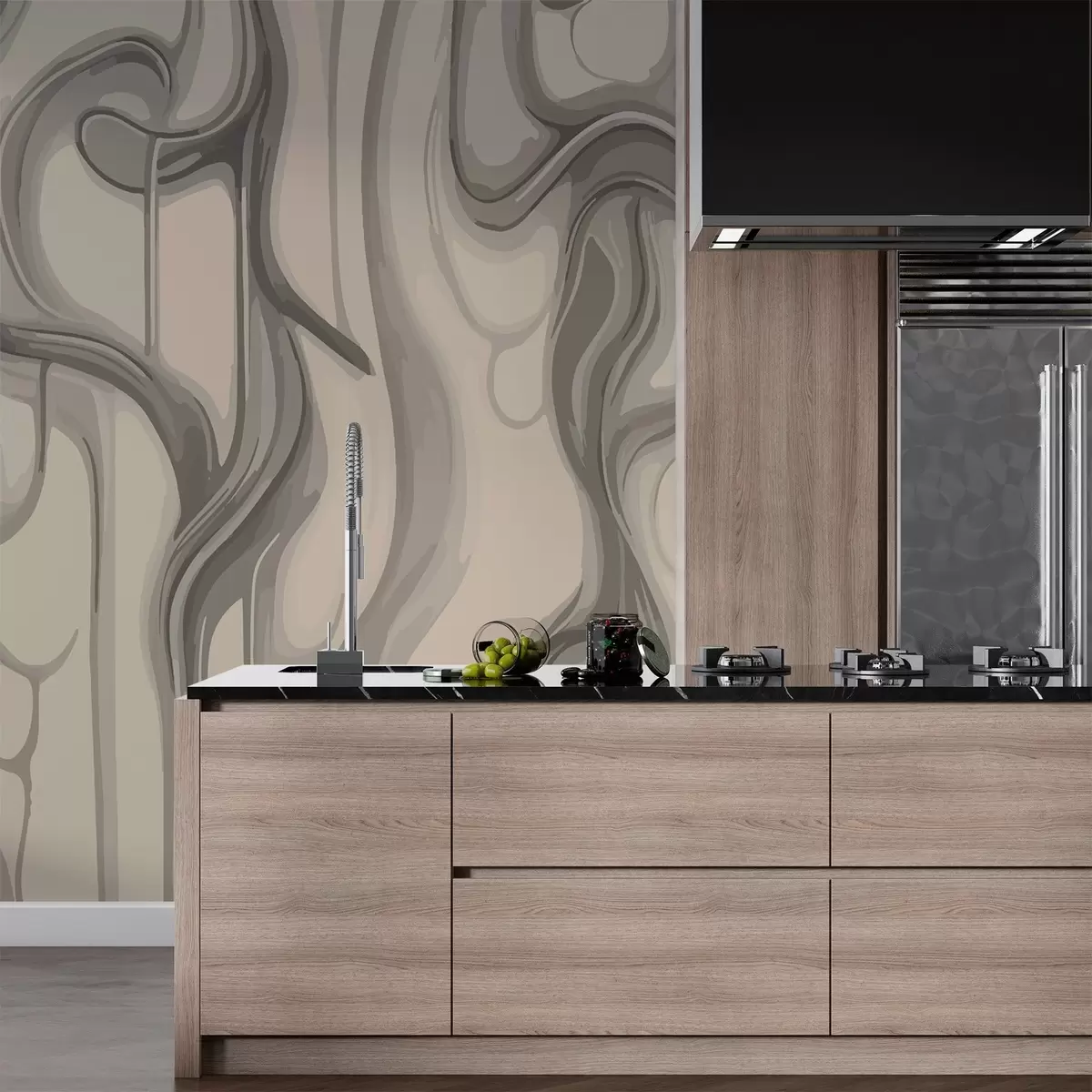 carta da parati Linee astratte nr. w02421