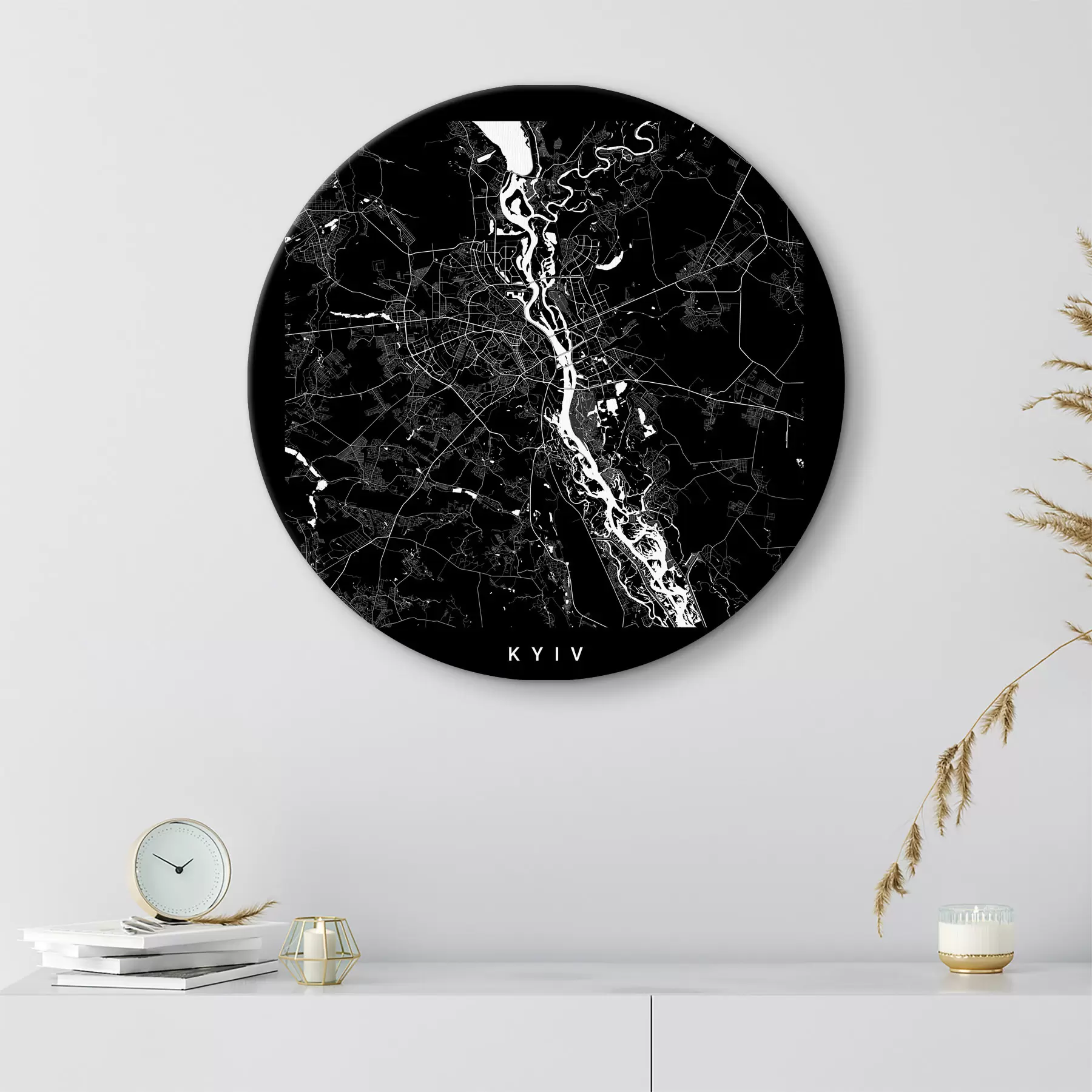 carta da parati Acqua, ramoscello e albero nr. r31428