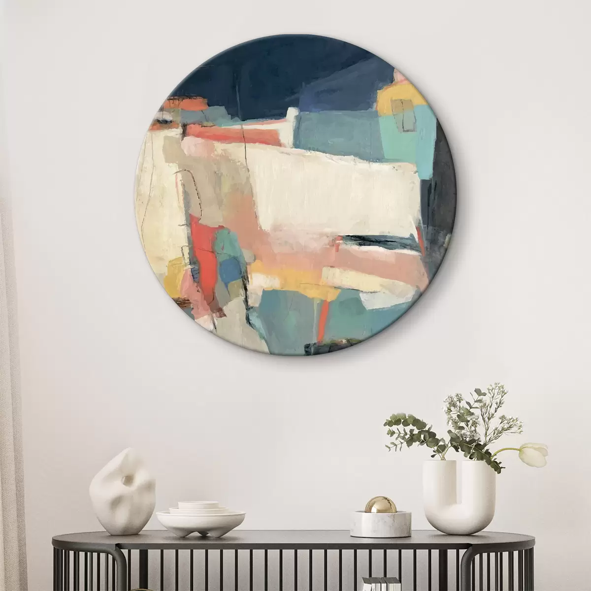 Quadri rotondi Arte, pittura e arti creative r32446