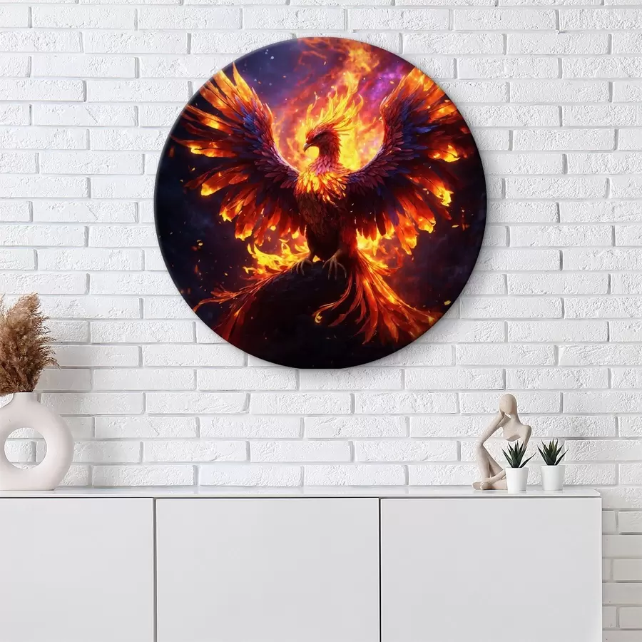 carta da parati Uccello di fuoco nr. r36055