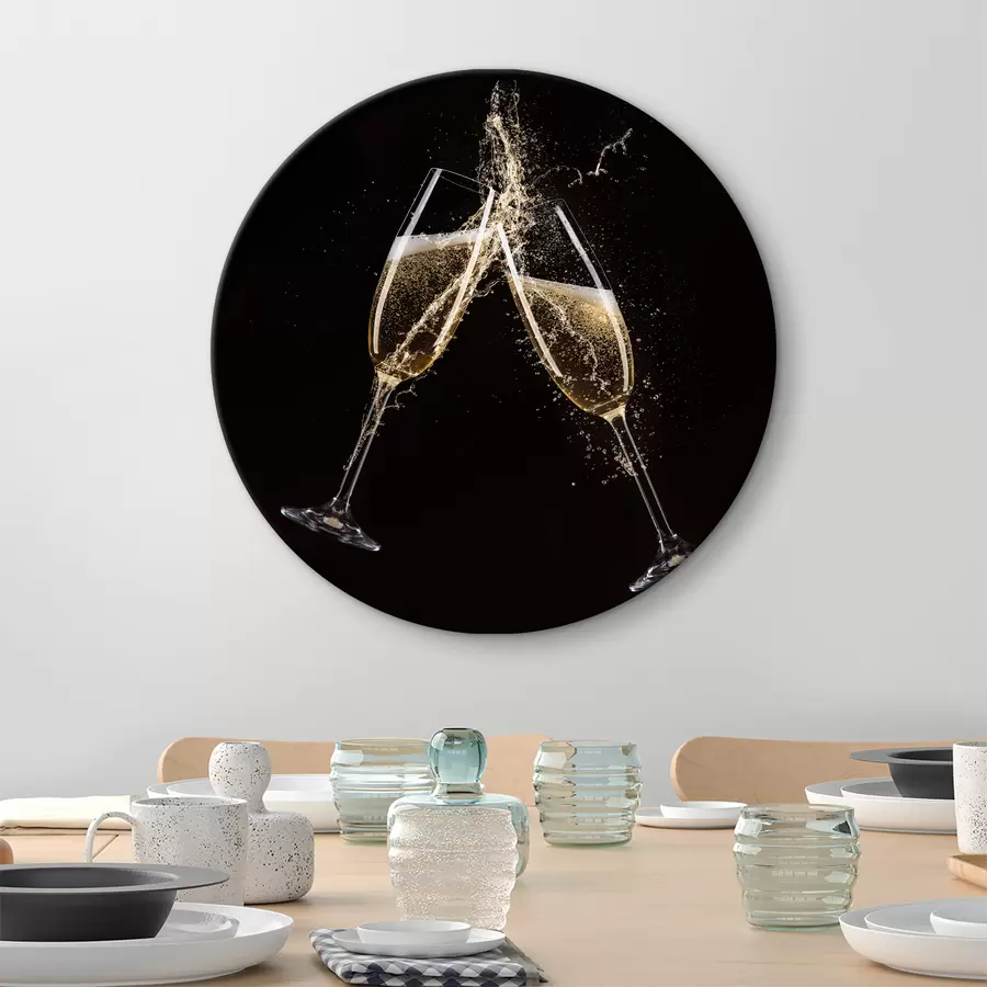 carta da parati Spruzzi di champagne nr. r37040