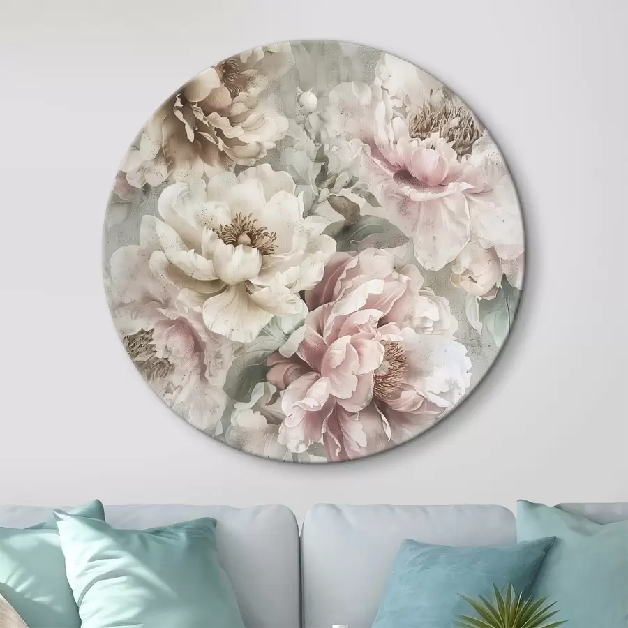 carta da parati Peonie d'epoca nr. r39345