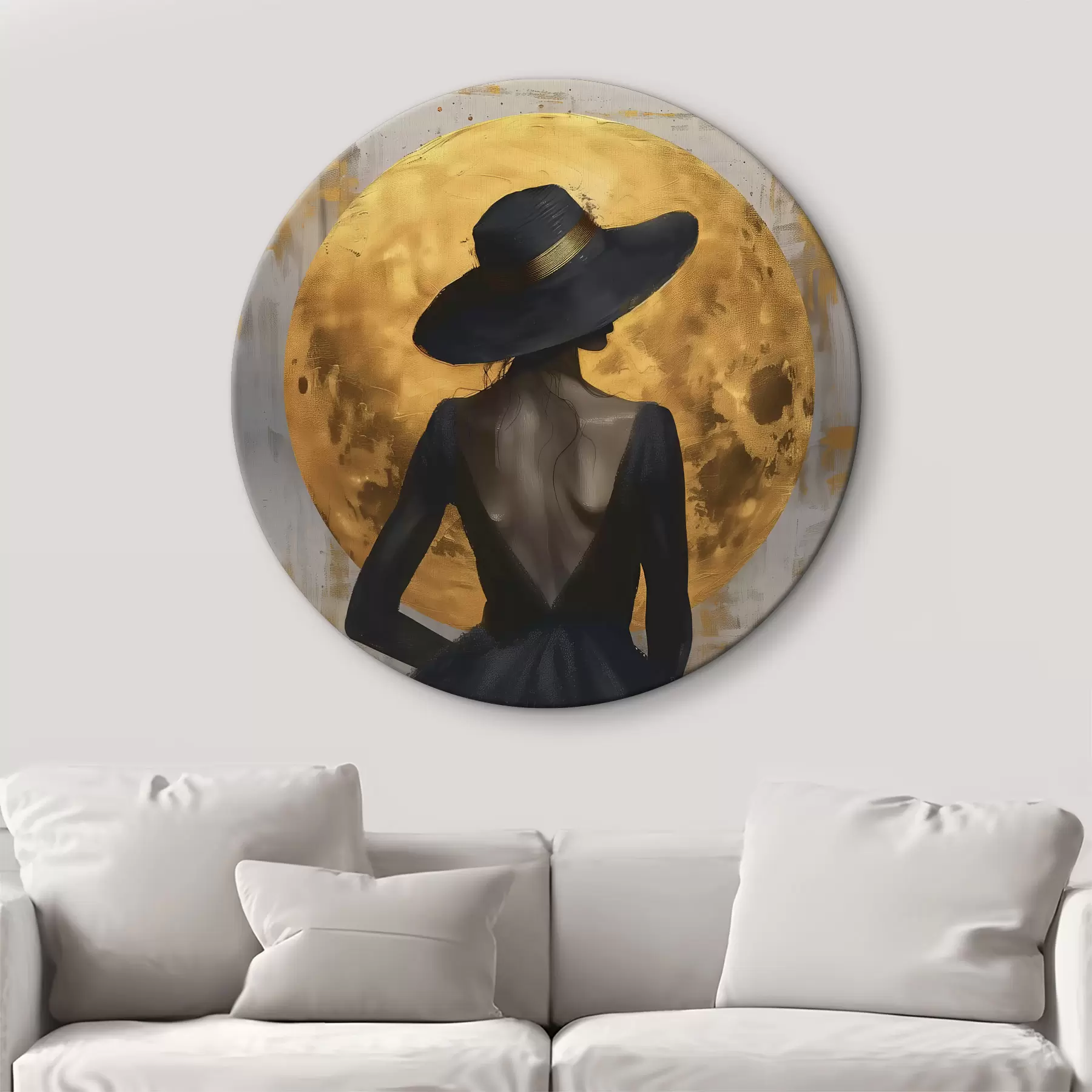 carta da parati Ragazza vestita di nero nr. r39685