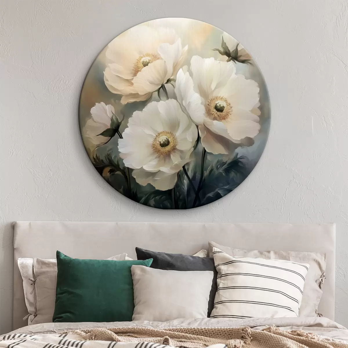 Quadri rotondi Mazzo di fiori r39891