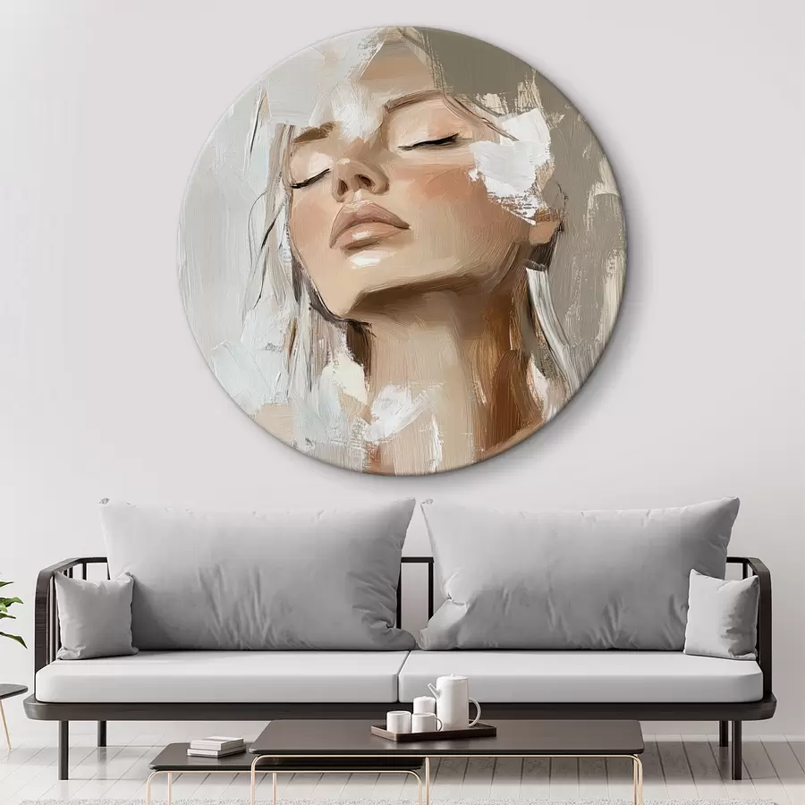 carta da parati Ragazza, olio nr. r39910