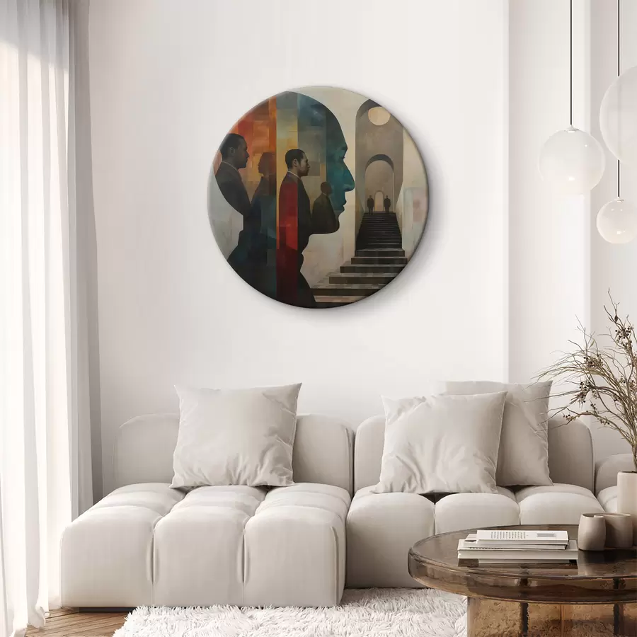 carta da parati profili di uomini d'arte moderna nr. r40239