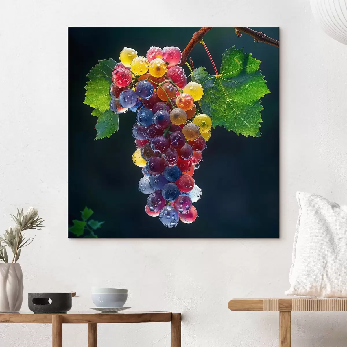 carta da parati Frutta, grappolo d'uva nr. s42071