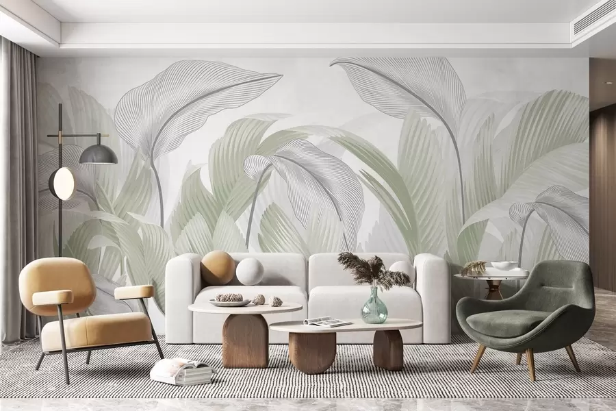 carta da parati Fogliame rigoglioso nr. w02508v3