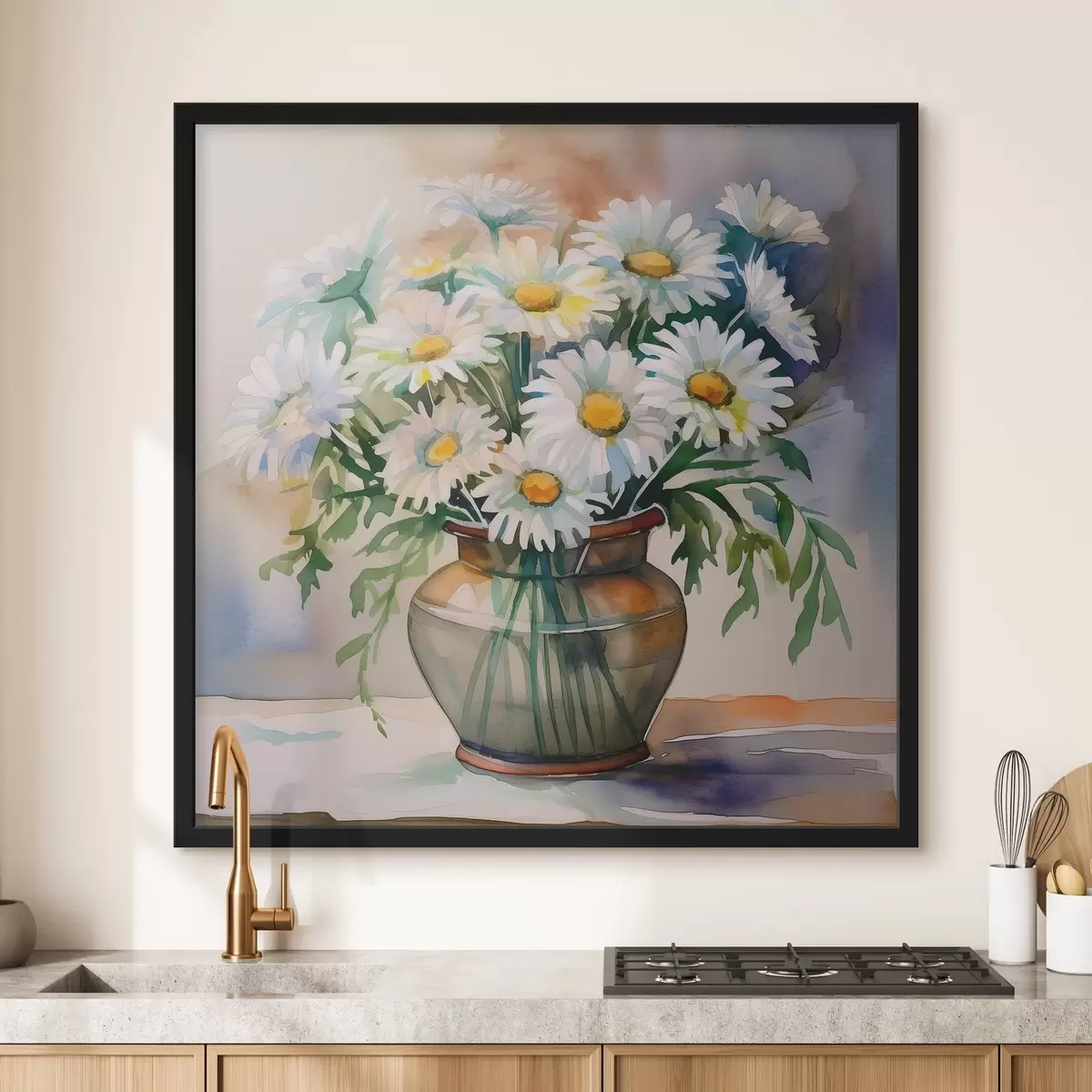 Poster Margherite che illuminano la stanza f38804