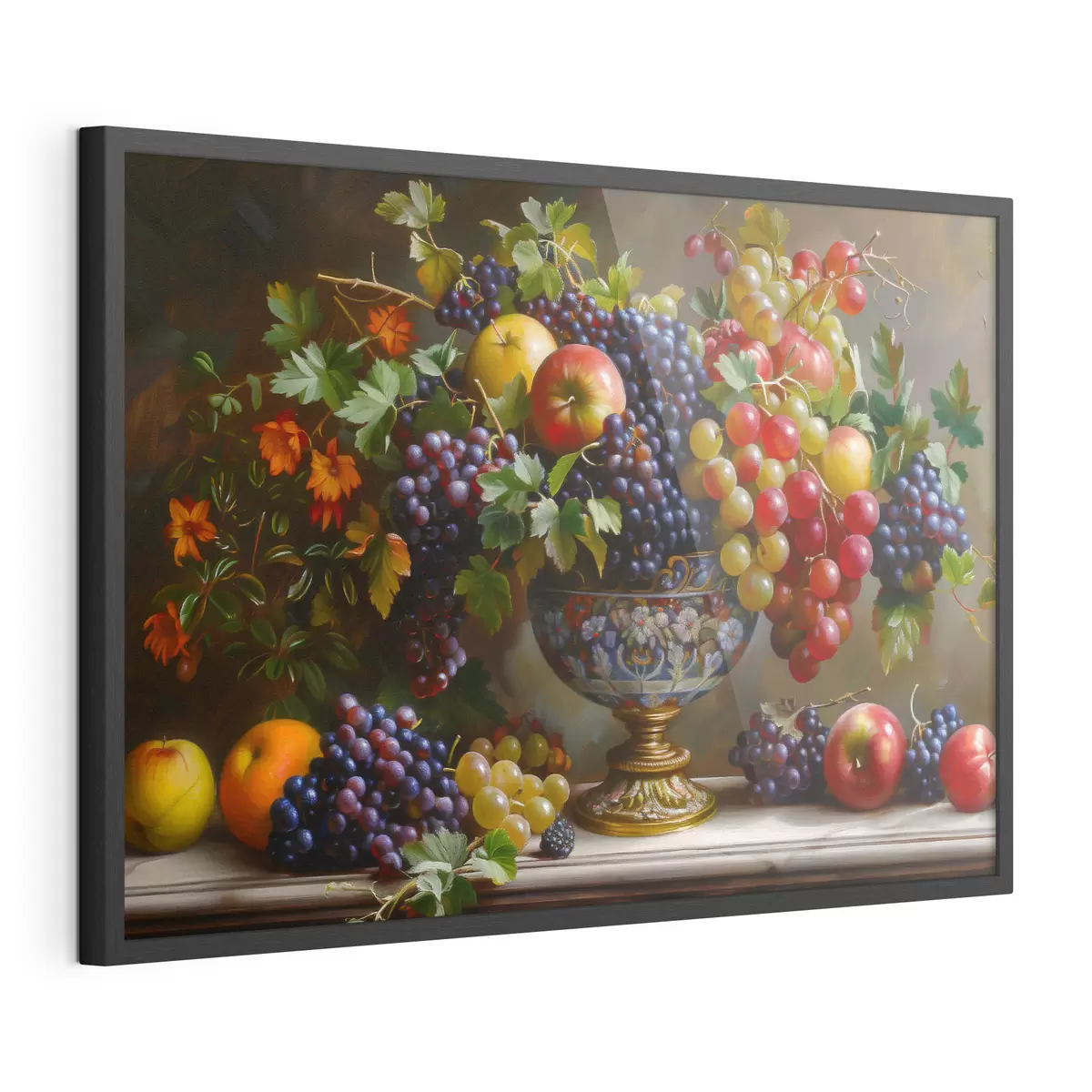 Poster Immagine che mostra la frutta in un vaso f38468