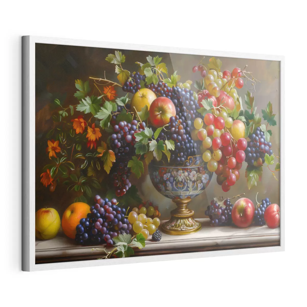 Poster Immagine che mostra la frutta in un vaso f38468