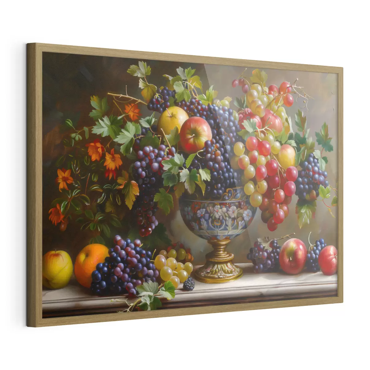Poster Immagine che mostra la frutta in un vaso f38468