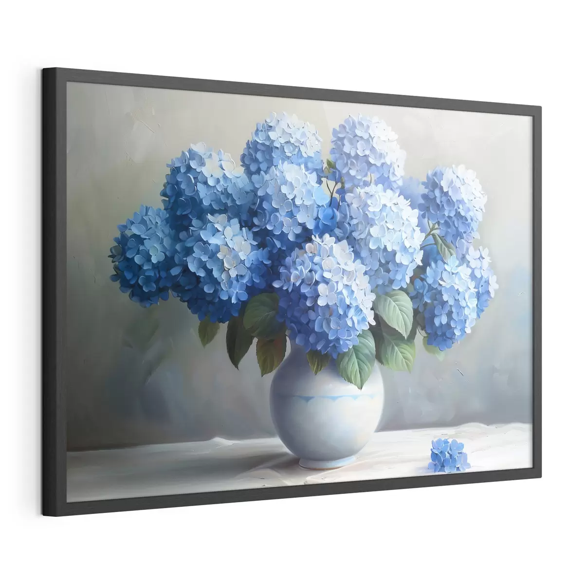 Poster Bellissime ortensie blu in vaso f38696