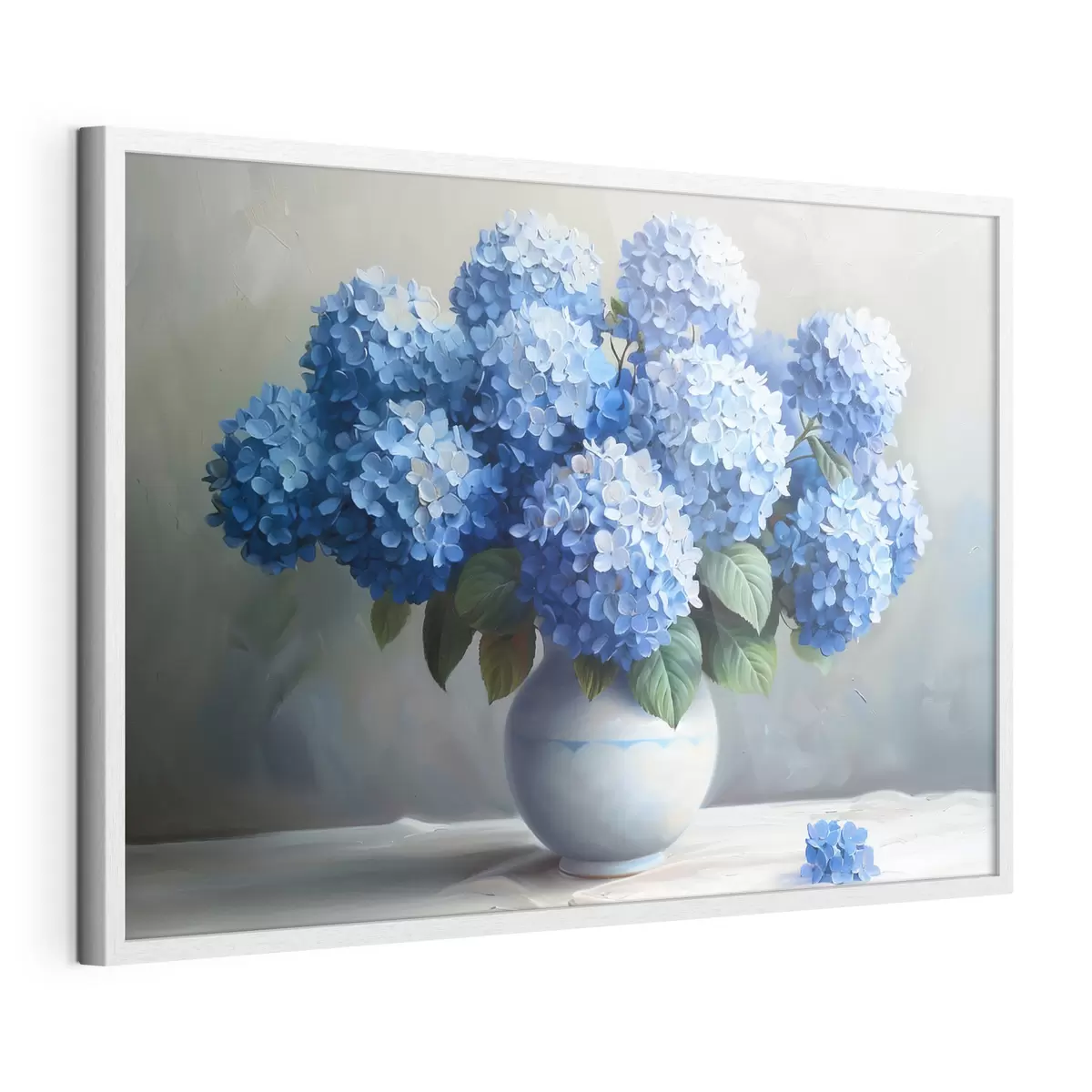 Poster Bellissime ortensie blu in vaso f38696
