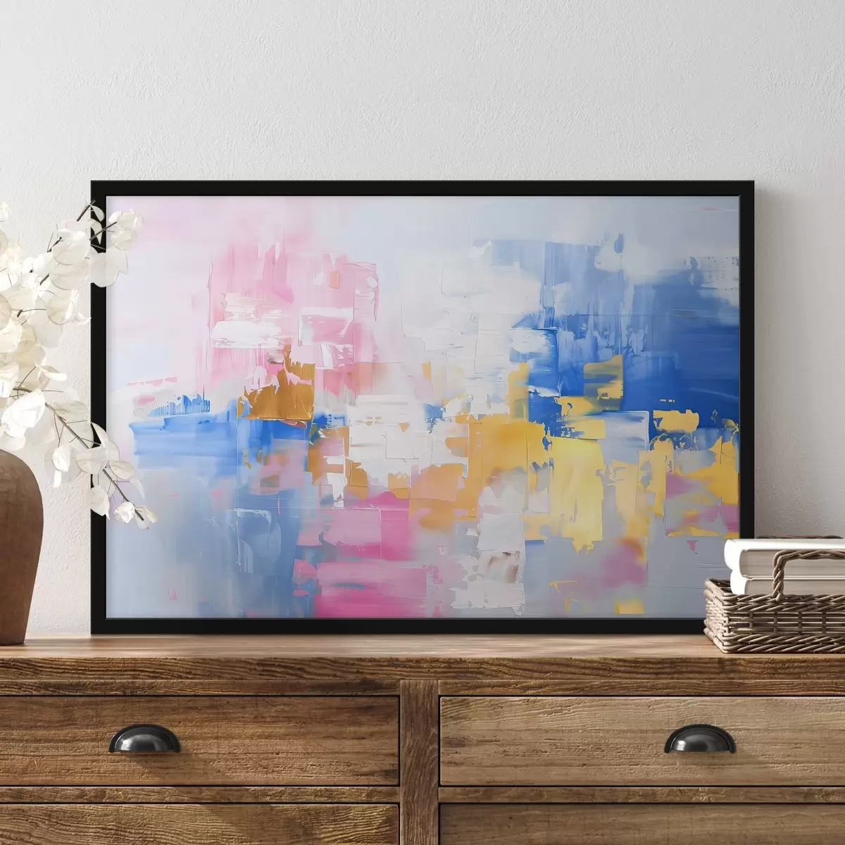 Poster Colori vibranti in un'armonia astratta f39036