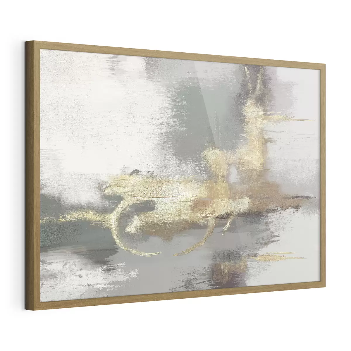 Poster Astrazione grigia strutturata con accenti luminosi f39106