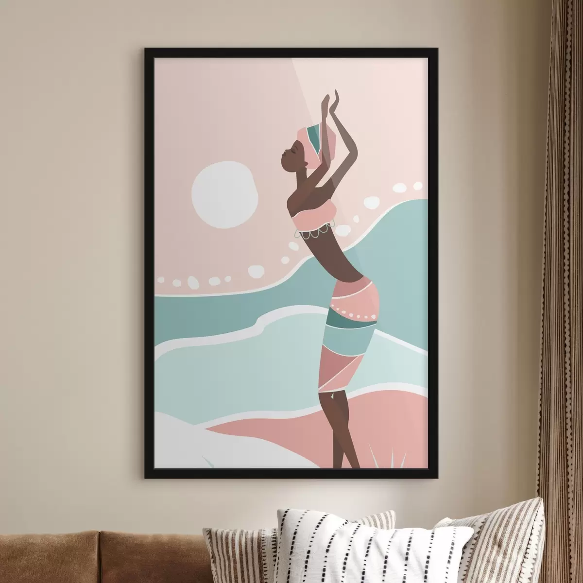 Poster Una danza leggiadra sotto il sole f36404
