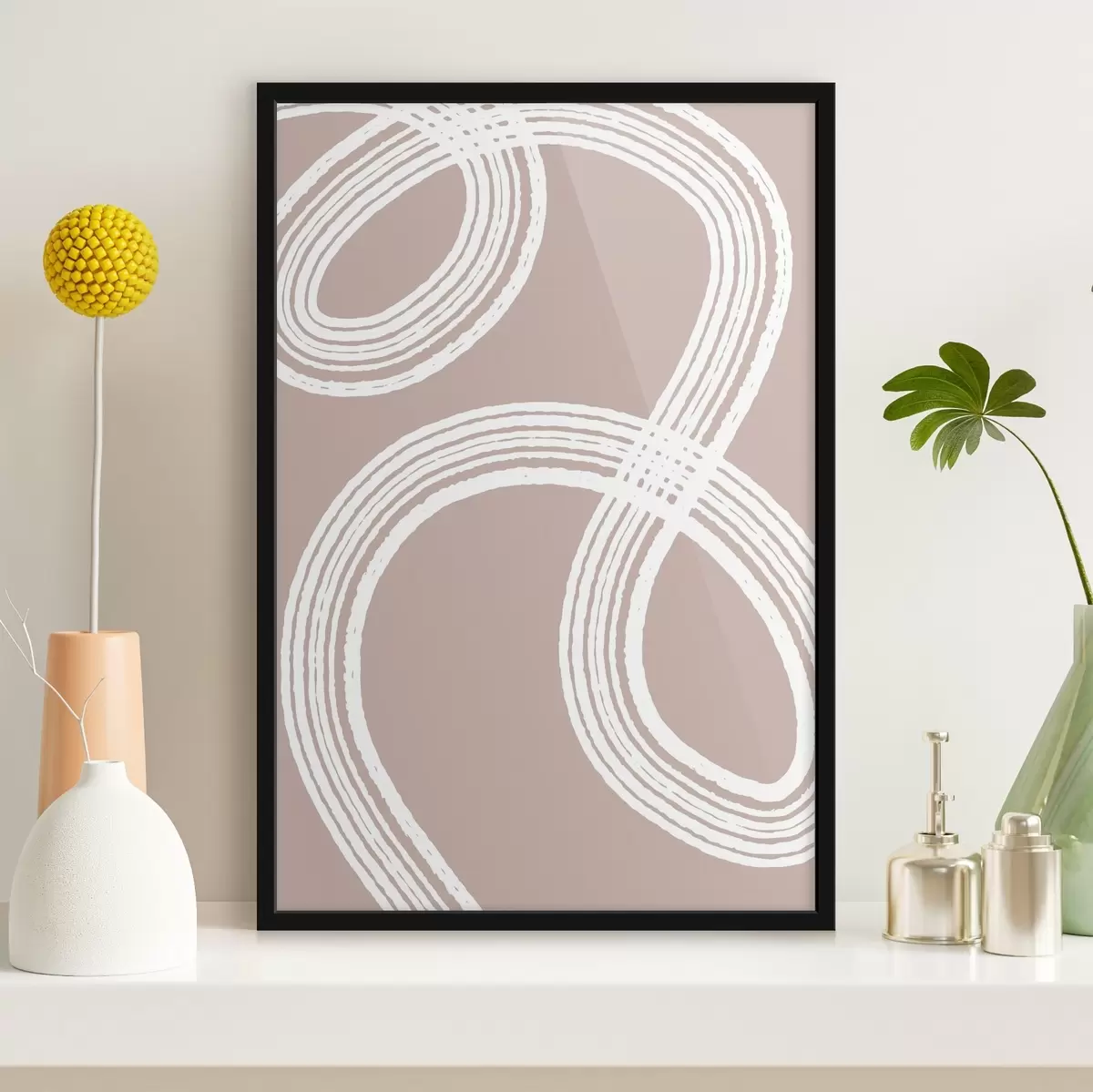 Poster Infinite anse in colori neutri f36406