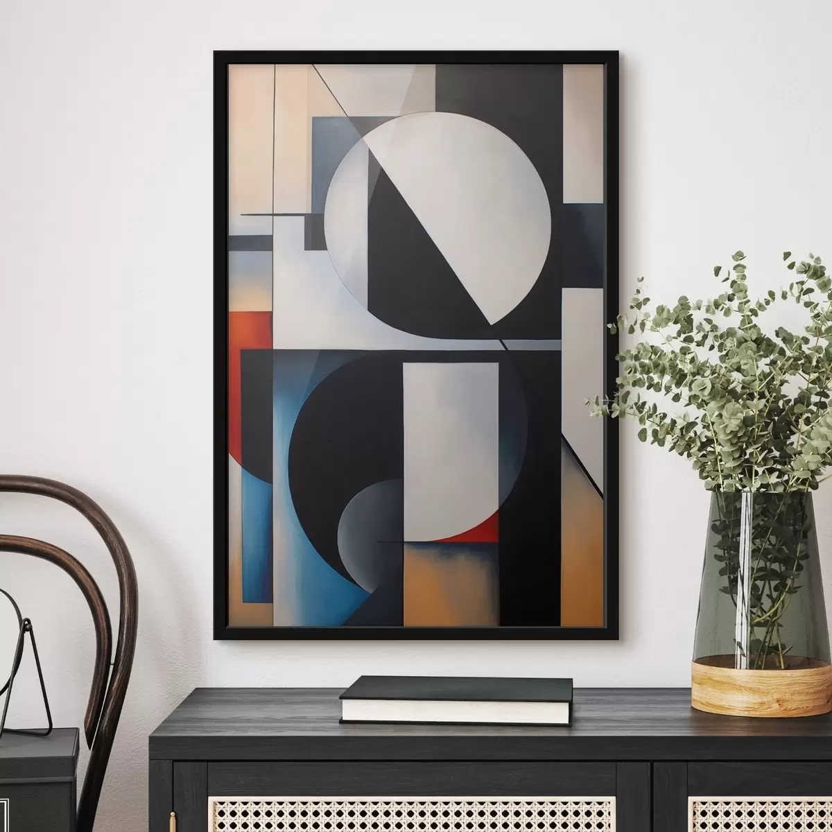 Poster Dipingere una figura geometrica f38170