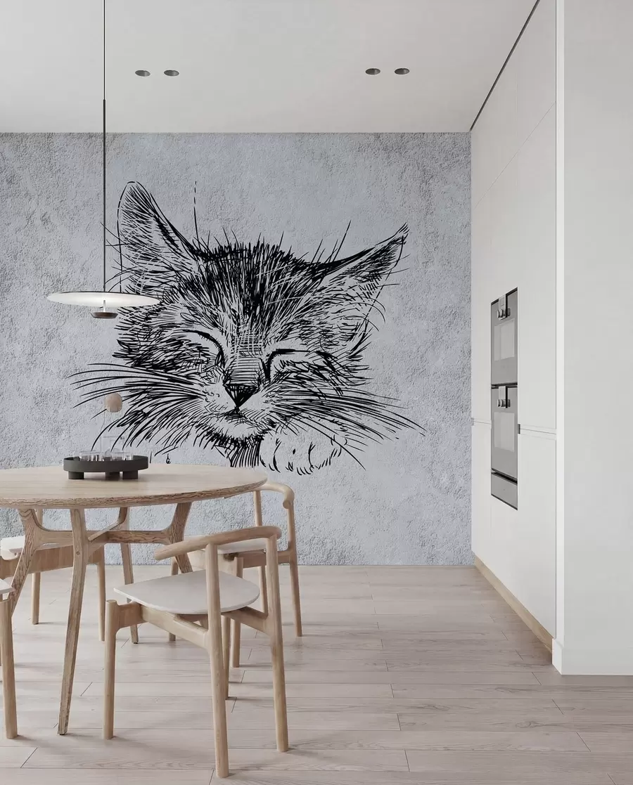 carta da parati Gatto, felino dai carnivori nr. u43536