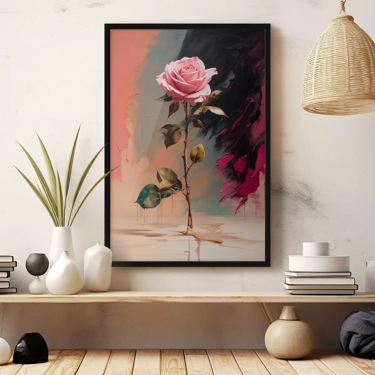 Poster Bellezza in fiore dai colori vivaci f39004