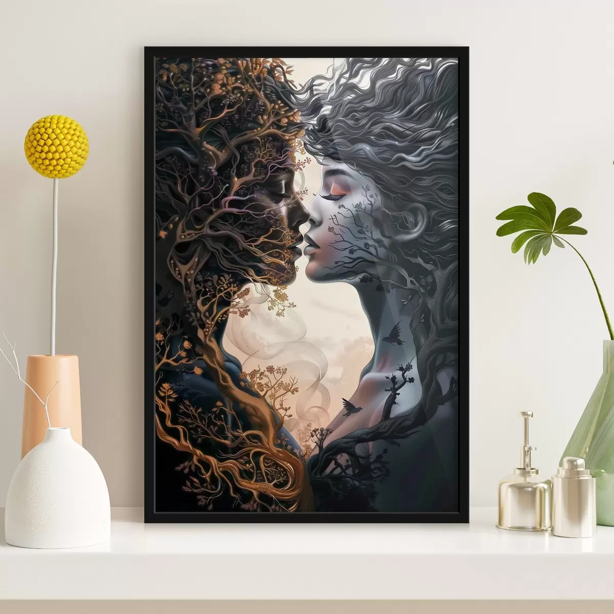 Poster Connessione armonica tra natura e amore f39030