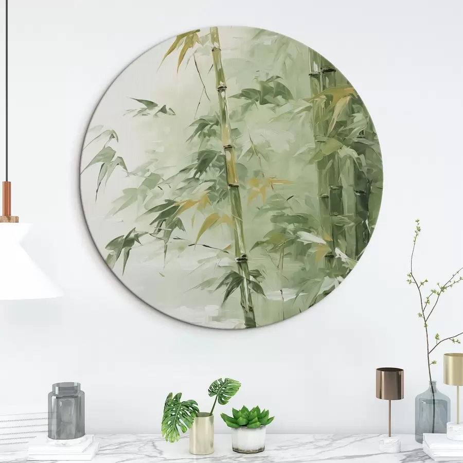 carta da parati Imitazione di un boschetto di bambù nr. r42118