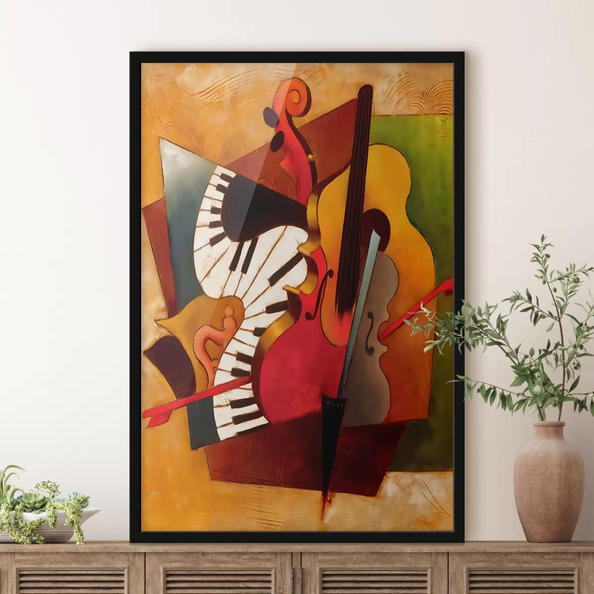 Poster Strumento musicale, strumento a corda e famiglia di violini f04342