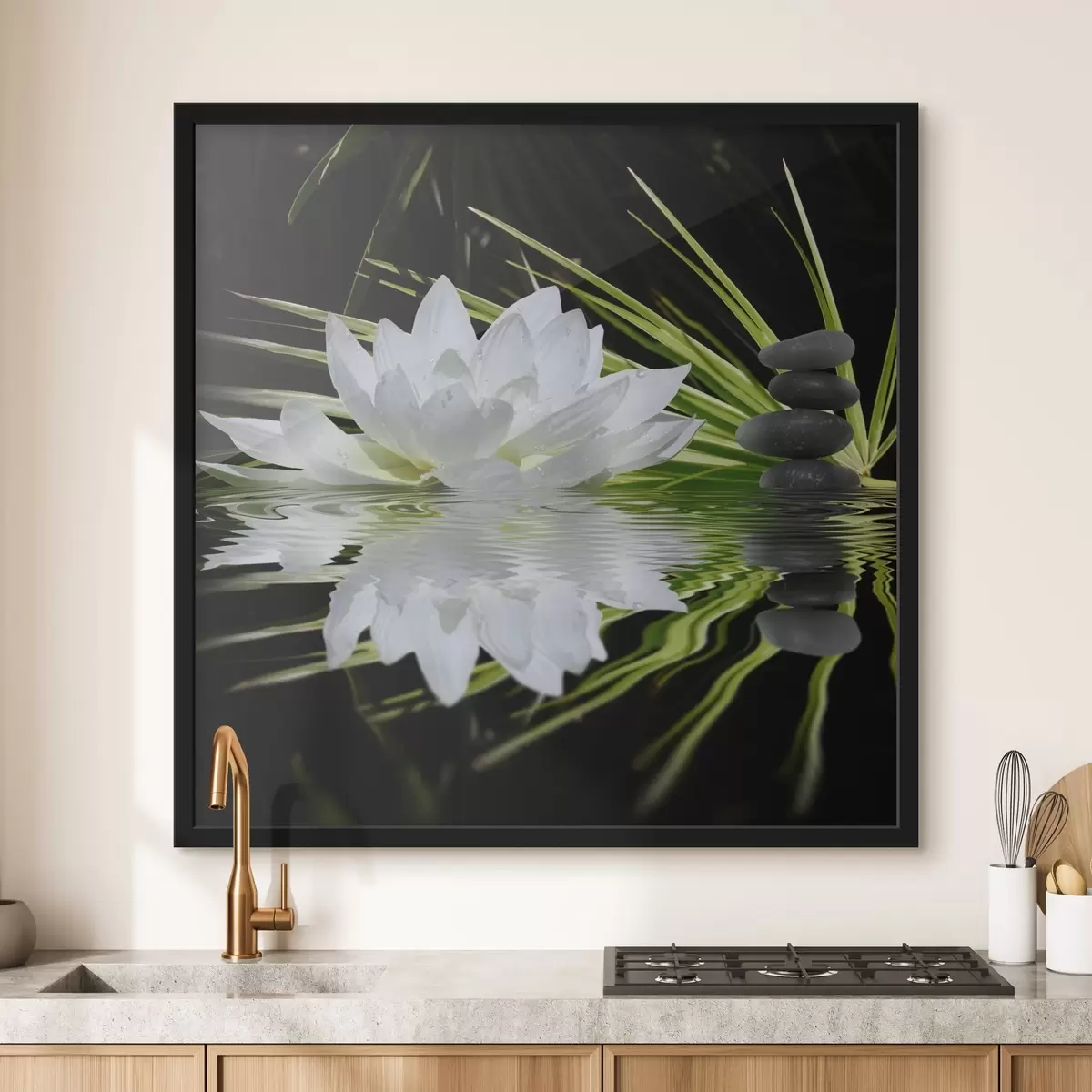 Poster Fiori, piante e acqua f04997