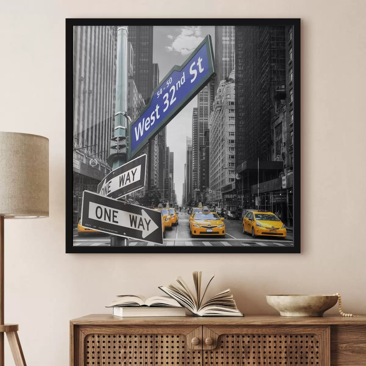Poster Edificio, grattacielo e auto f07151