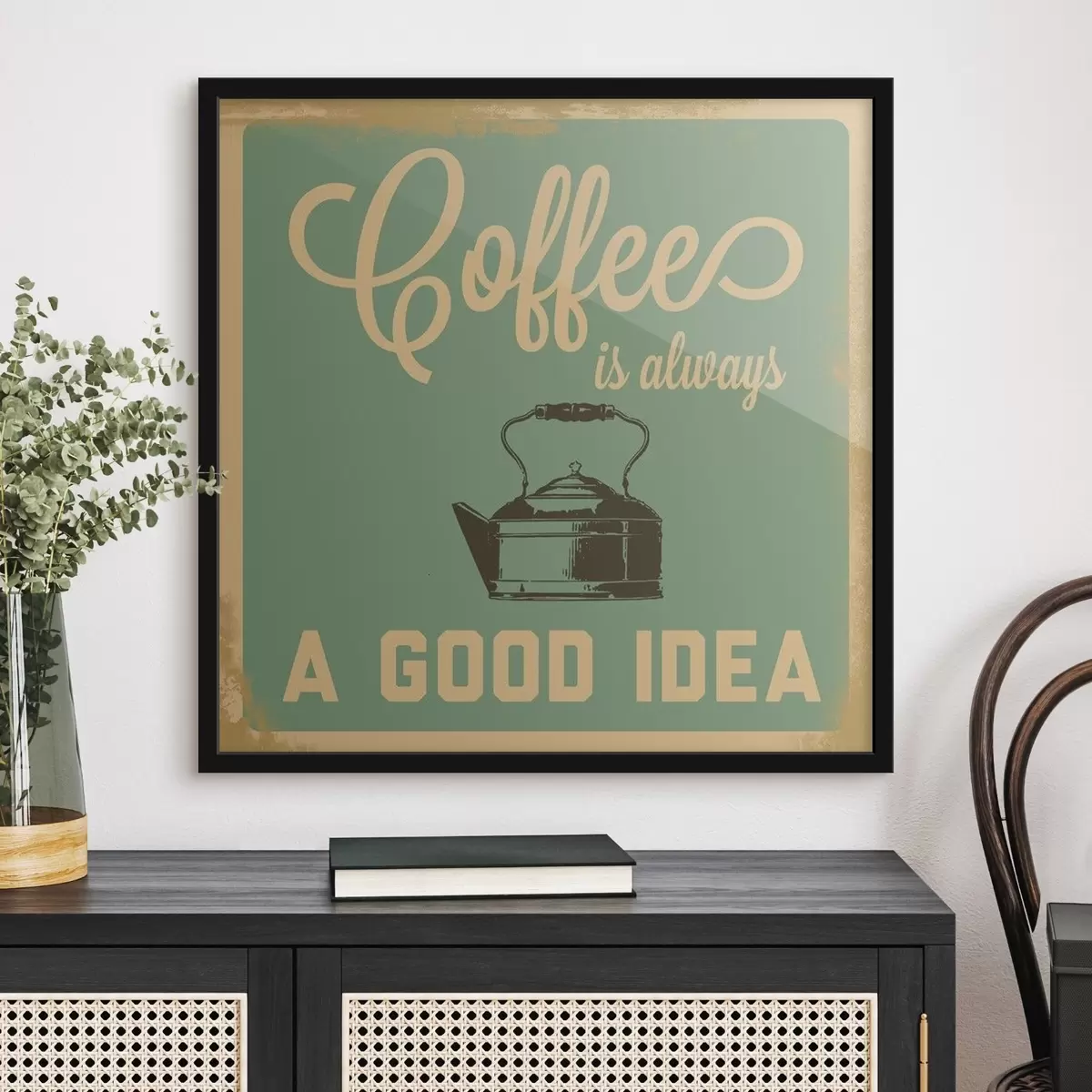 Poster Rettangolo, veicolo a motore e font f07842