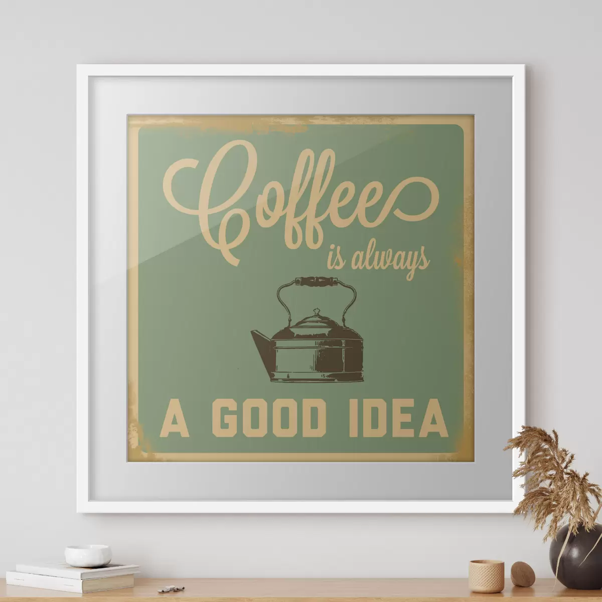 Poster Caffè e gioia f07842