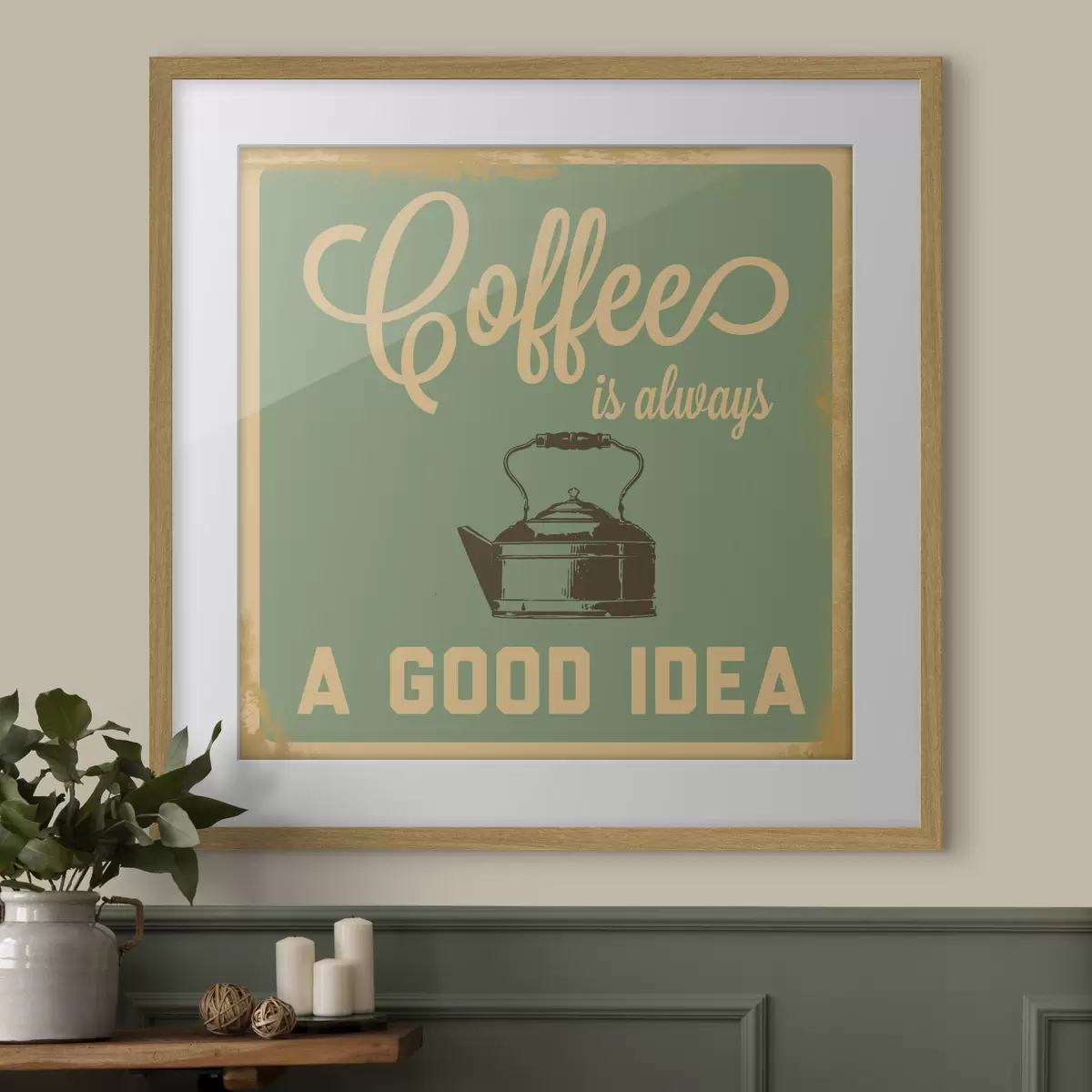 Poster Caffè e gioia f07842