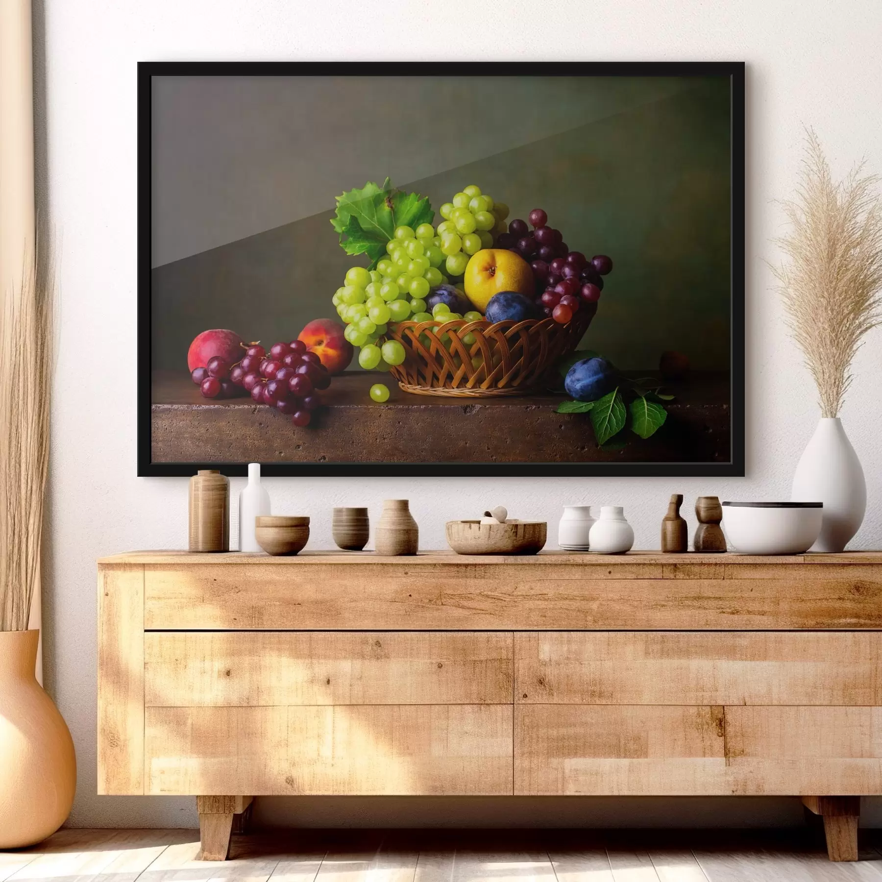 carta da parati cesto di frutta nr. f31114