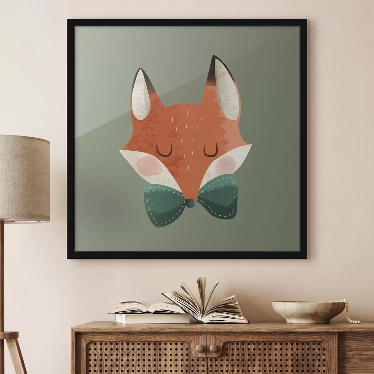 Poster Volpe dolce f32224