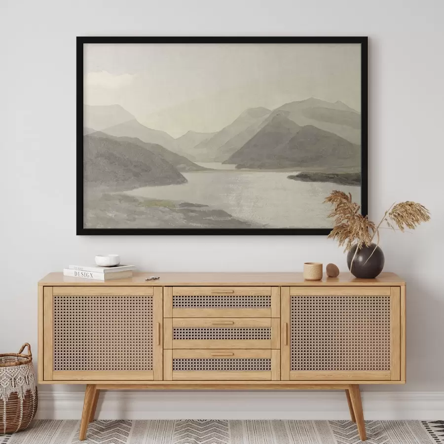 carta da parati Lago in montagna nr. f32629