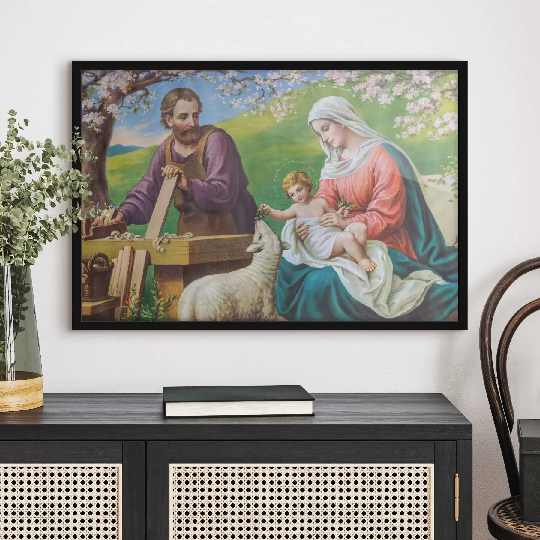 carta da parati Immagine della Sacra Famiglia nr. f33496